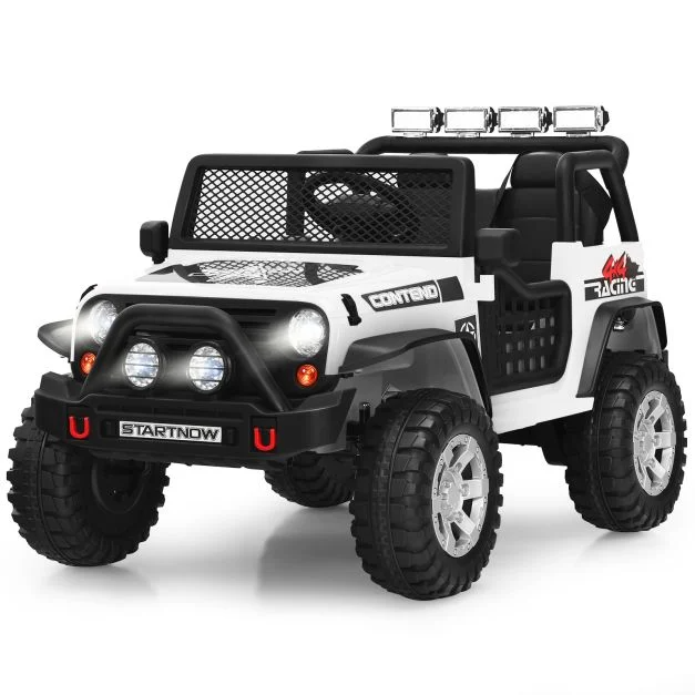 2-Seat Kids Ride-On Truck with Adult Remote Control