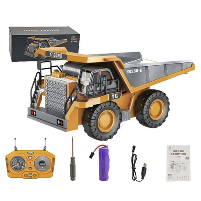 Construction Adventure Truck - Excavator Toy for Kids