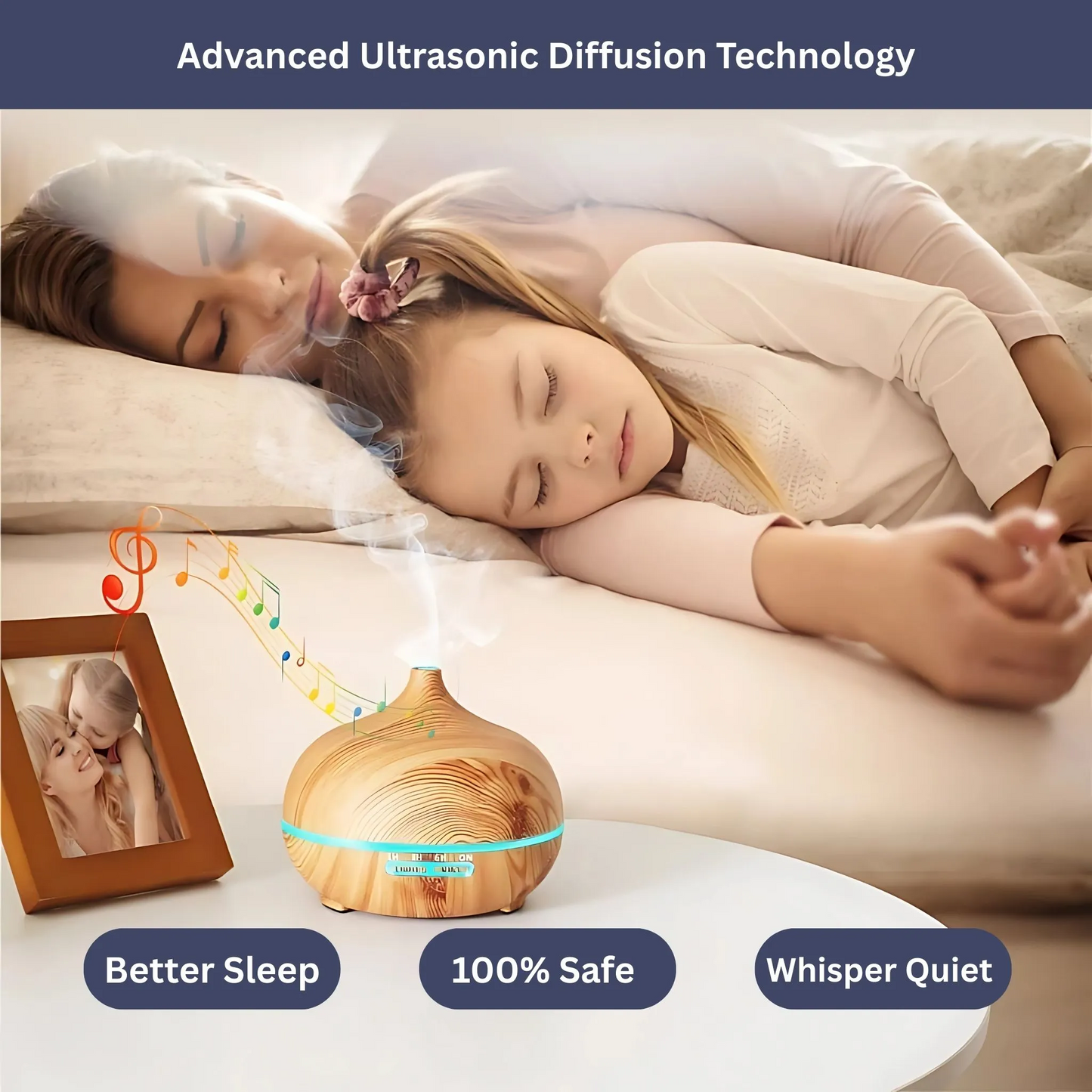 Ultrasonic Humidifier with Remote