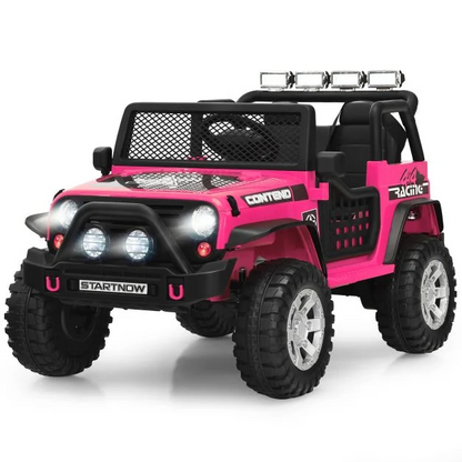 2-Seat Kids Ride-On Truck with Adult Remote Control