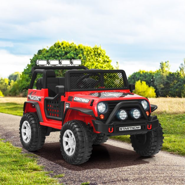 2-Seat Kids Ride-On Truck with Adult Remote Control