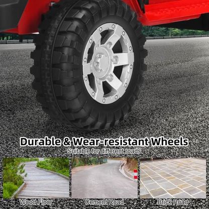 2-Seat Kids Ride-On Truck with Adult Remote Control