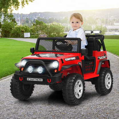 2-Seat Kids Ride-On Truck with Adult Remote Control