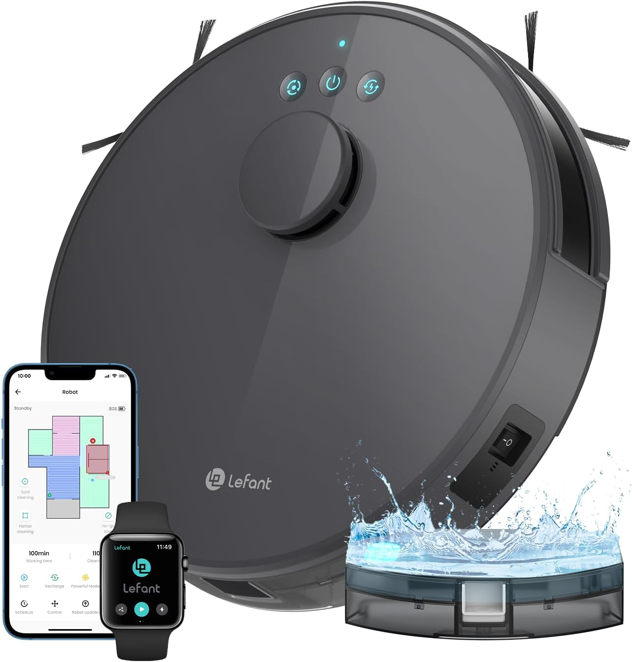 Robot Vacuum Cleaner And Mop