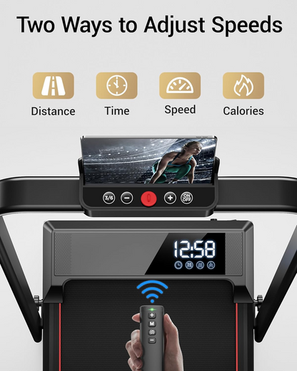 Walking Pad Treadmill with Incline – For Home & Office