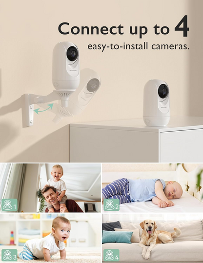 Video Baby Monitor with Camera and Audio