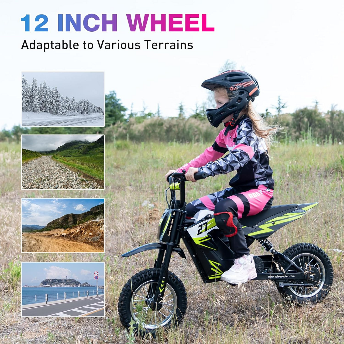 Kids Electric Motorcycle R9X Model