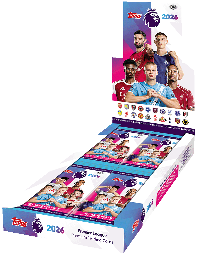 Premier League 2026 – Trading Card Hobby Box