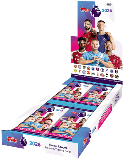 Premier League 2026 – Trading Card Hobby Box