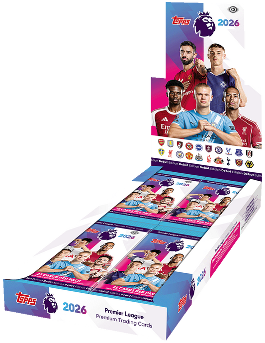 Premier League 2026 – Trading Card Hobby Box
