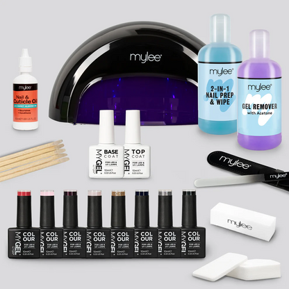 Gel Nail Polish Kit with LED Curing Lamp