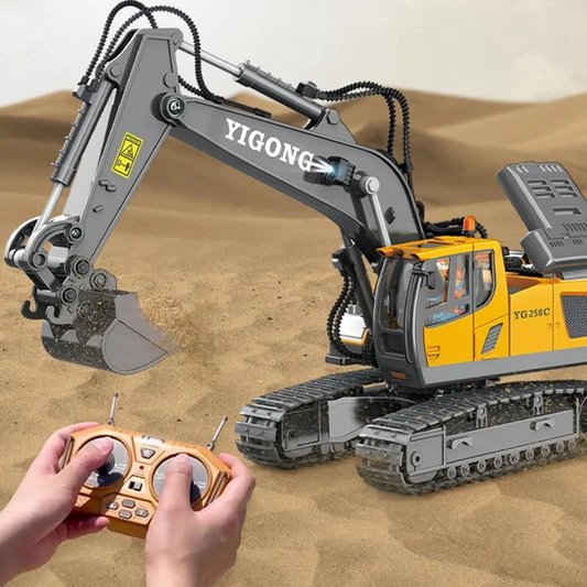 Construction Adventure Truck - Excavator Toy for Kids